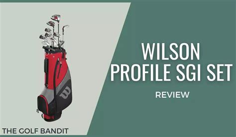 wilson profile sgi review|Wilson Profile SGI Review: The Mens and Womens。